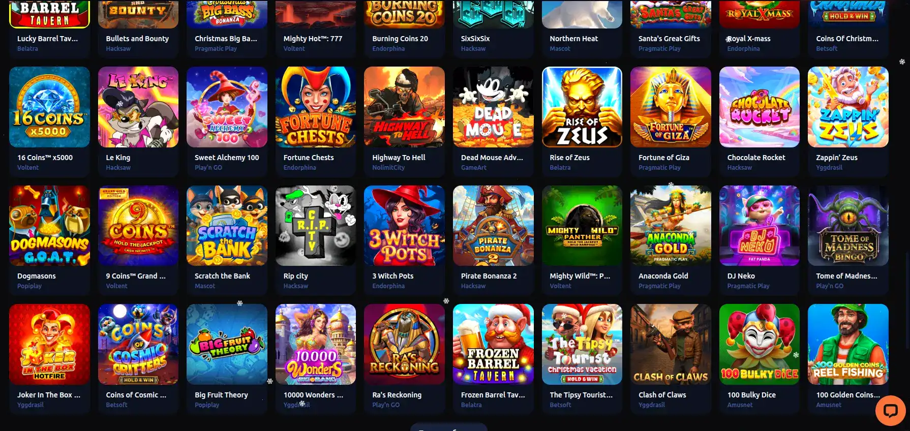 Игровой интерфейс казино Миллион на ПК